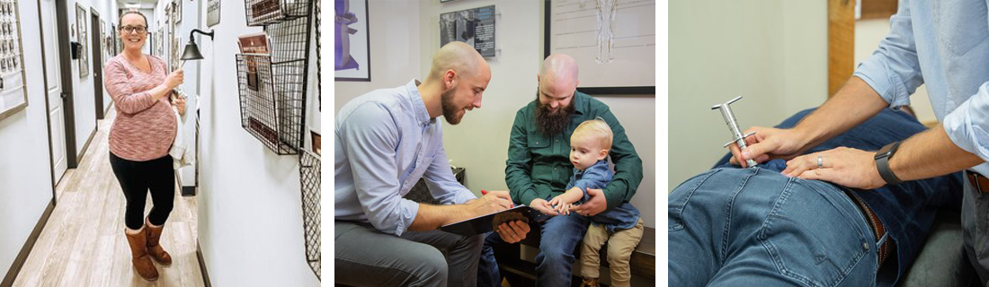Chiropractor Frederick MD Adam Smith With Patients