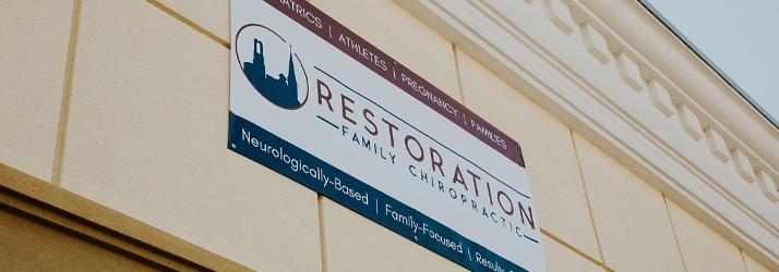 Chiropractic Frederick MD Restoration Family Chiropractic Sign Chiropractic Frederick MD Restoration Family Chiropractic Sign