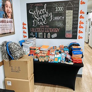 Chiropractic Frederick MD School Supply Drive for Hillcrest Elementary